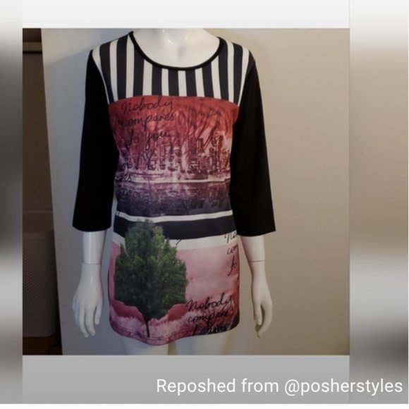 Love Paris Tunic/Top - Picture 3 of 7